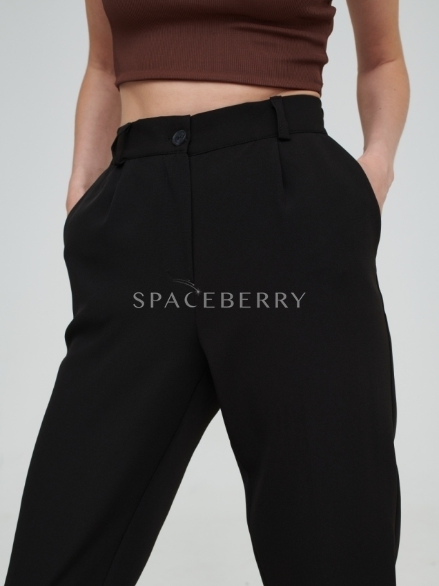 Женские зауженные брюки, штаны классика